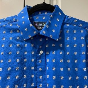 Charleston Threads, Men’s Shirt Pineapple Motif